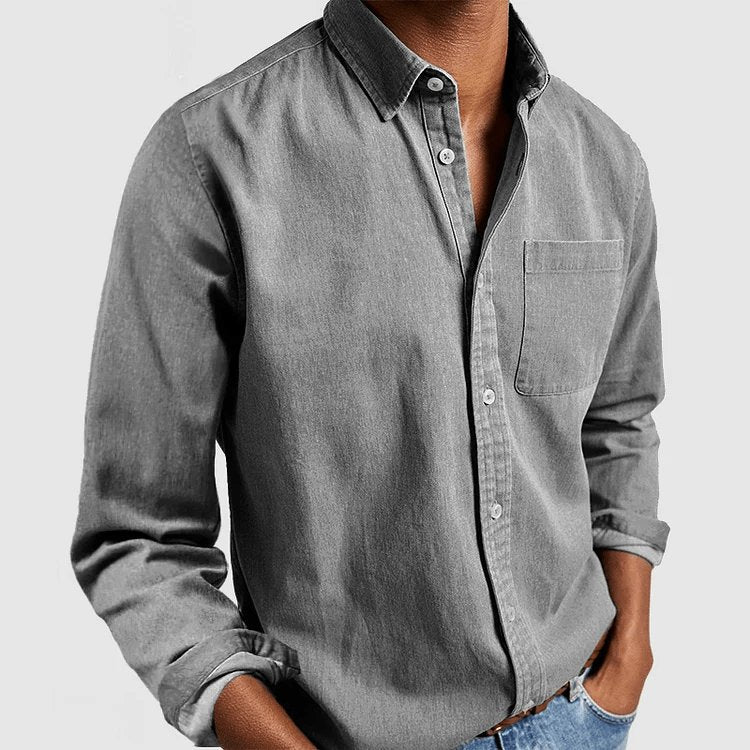Men's Button Down Pure Cotton Shirt l Coltyn