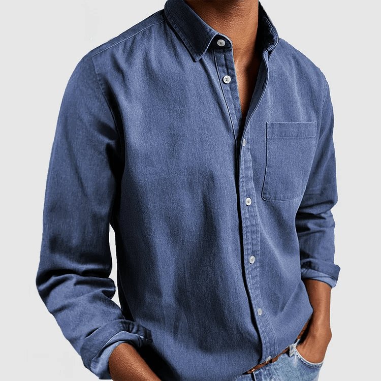Men's Button Down Pure Cotton Shirt l Coltyn
