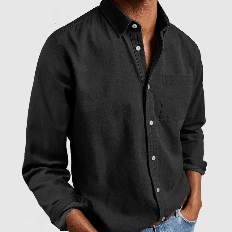 Men's Button Down Pure Cotton Shirt l Coltyn