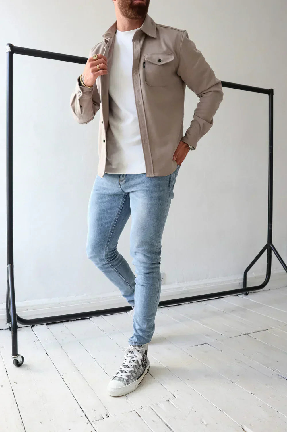 Button Down Men's Shirt l Mark