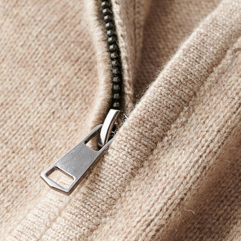 Stylish Zip Up Knitwear Sweater for Men l Dirk