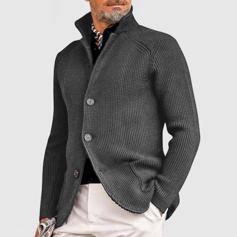 Men's Cardigan Knitwear Sweater l Jadrian