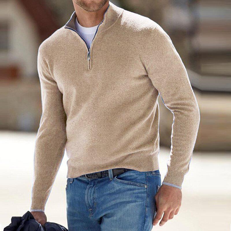 Stylish Zip Up Knitwear Sweater for Men l Dirk