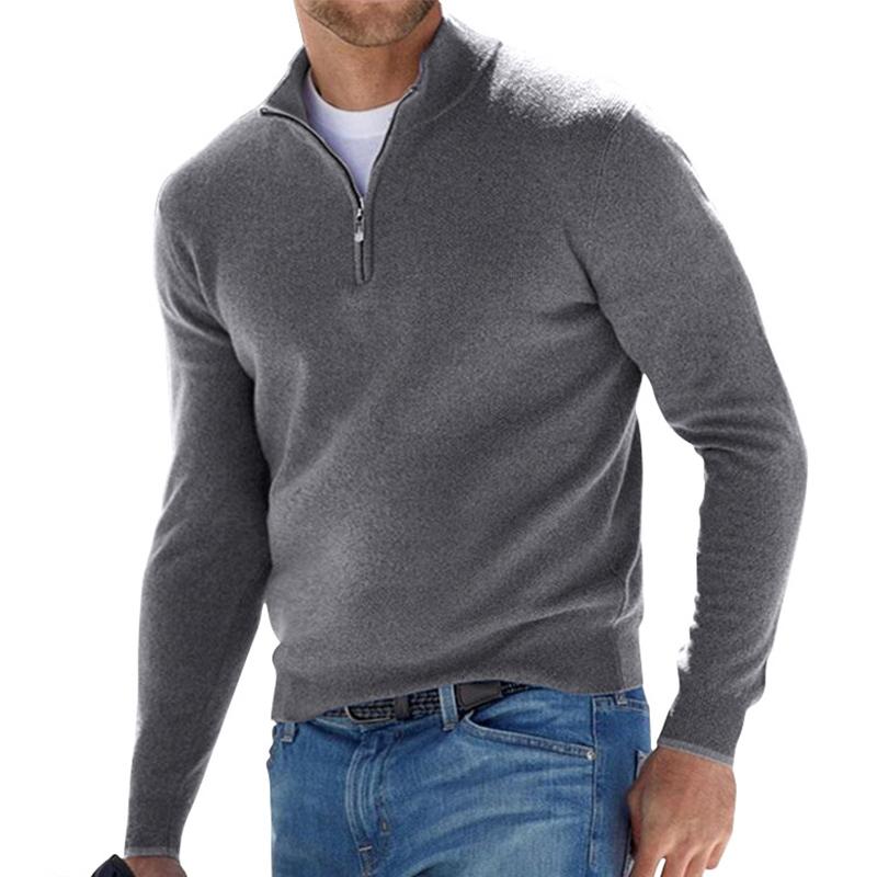 Stylish Zip Up Knitwear Sweater for Men l Dirk