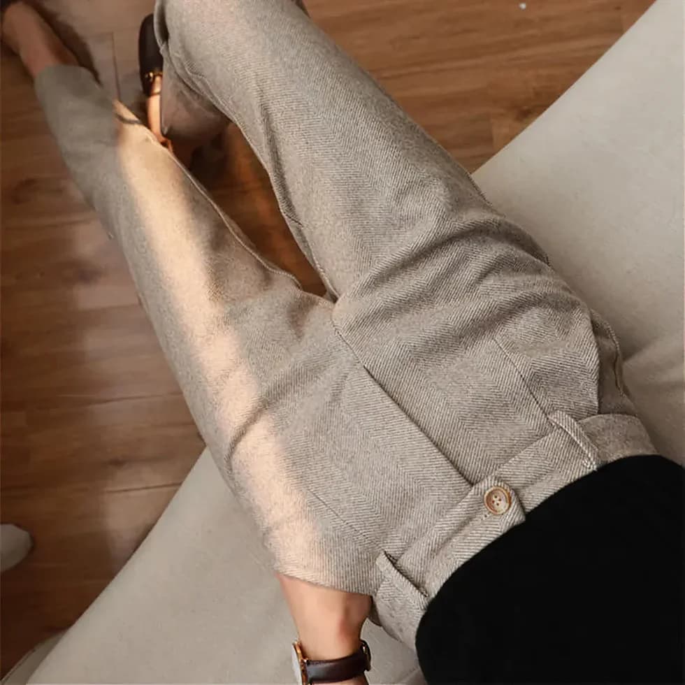 Business Tailored Slim Fit Men Trousers l Jack