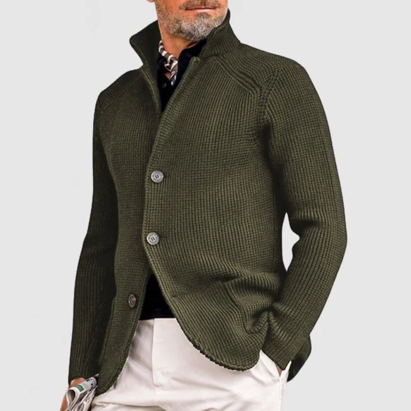 Men's Cardigan Knitwear Sweater l Jadrian