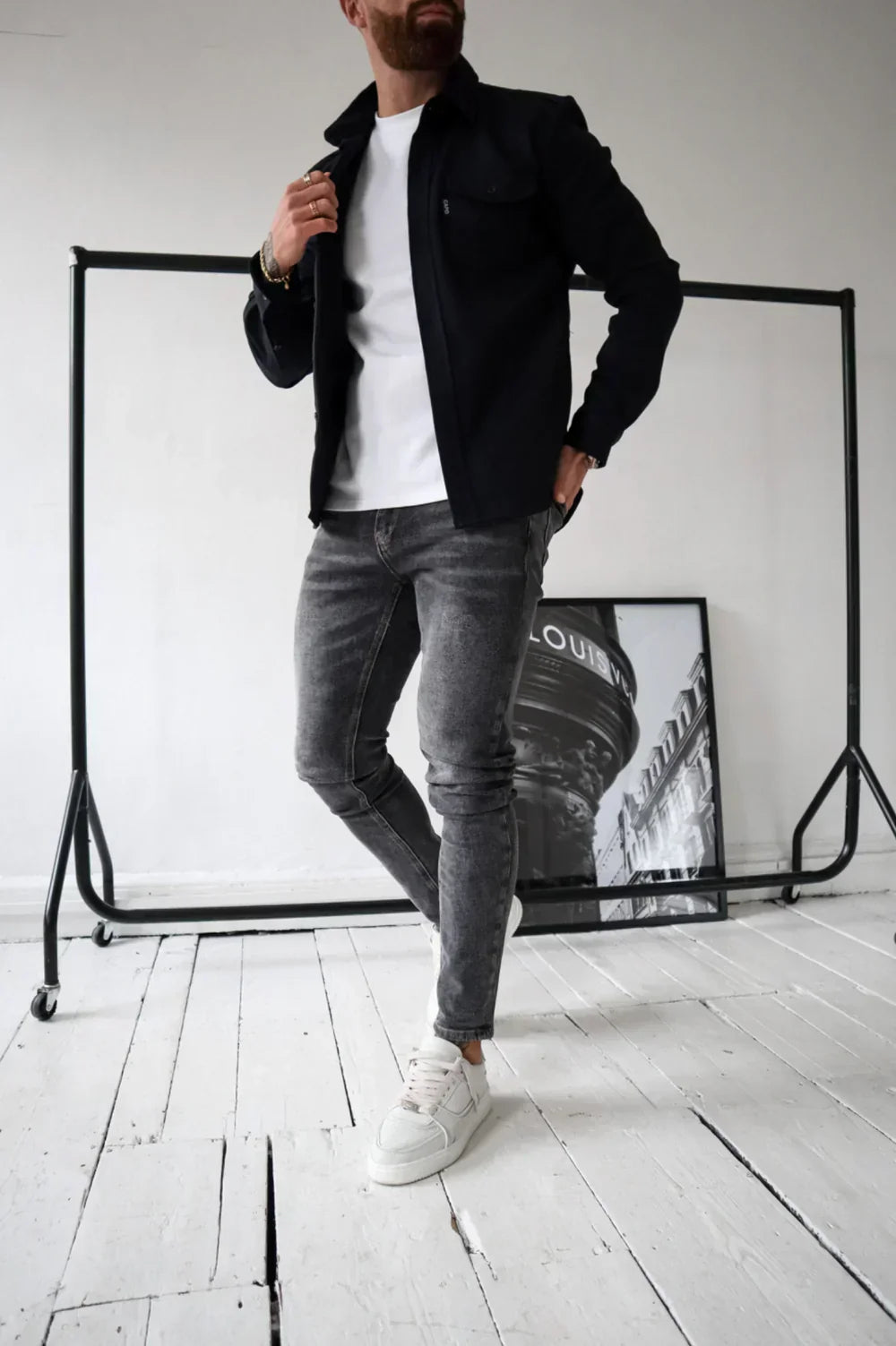 Button Down Men's Shirt l Mark